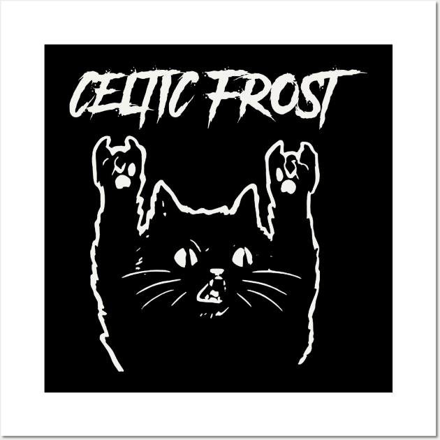 celtic frost cat calling Wall Art by bubur ayam